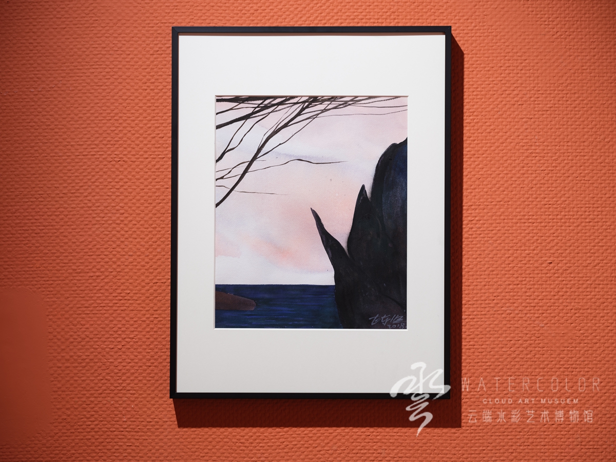 陈坚青岛小幅水彩展作品（一）056